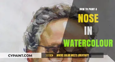 Mastering Watercolour: Techniques for Painting Realistic Noses Step-by-Step