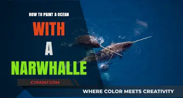 Painting the Ocean: A Guide to Depicting Narwhals in Waves