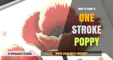 Master One Stroke Poppy Painting: Easy Step-by-Step Guide