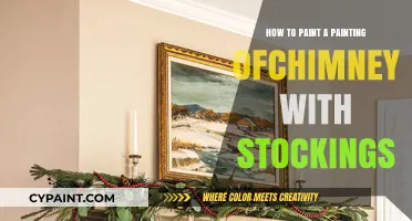 Creative Guide: Painting a Chimney with Stockings in Easy Steps