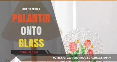 Mastering the Art: Painting a Palantir on Glass Step-by-Step