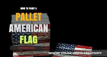 DIY Patriotic Pallet Art: Painting the American Flag Step-by-Step