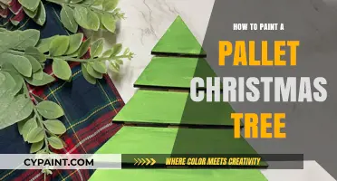 DIY Pallet Christmas Tree: Easy Painting Guide for Festive Decor