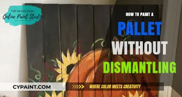 Easy Pallet Painting: Tips to Paint Without Dismantling