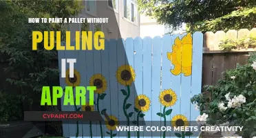 Pallet Painting: Intact and Creative
