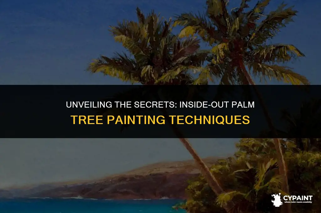 how to paint a palm tree from the inside out