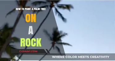 Paint a Realistic Palm Tree on Rocks