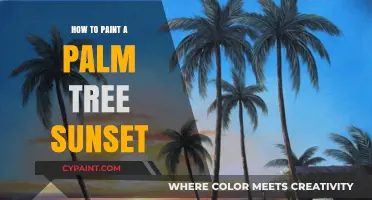 Mastering Tropical Art: Painting a Palm Tree Sunset Step-by-Step