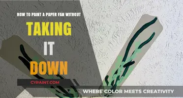 Effortless Fan Makeover: Painting Without Removal