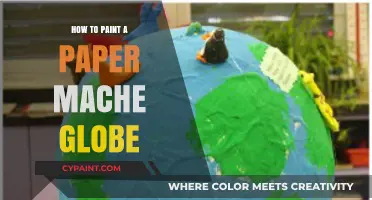 Creative Globe Crafting: Painting Your Paper Mache Masterpiece