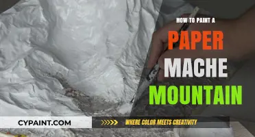 Creative Guide to Painting a Stunning Paper Mache Mountain