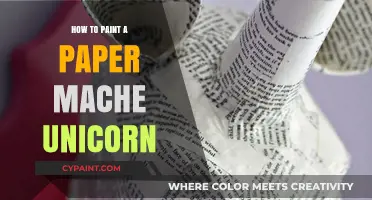 Create a Magical Paper Mache Unicorn: Easy Painting Guide
