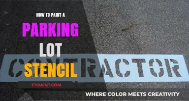 Mastering Parking Lot Stencil Painting: A Step-by-Step DIY Guide