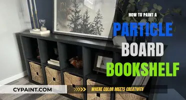 Transform Your Particle Board Bookshelf with Easy Painting Techniques