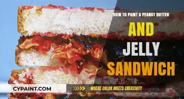 Artistic Lunch: Painting Peanut Butter and Jelly Sandwiches