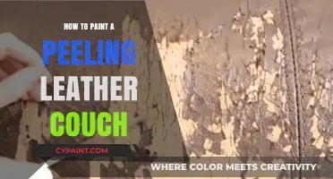 Revive Your Peeling Leather Couch: Easy Painting Tips for a Fresh Look