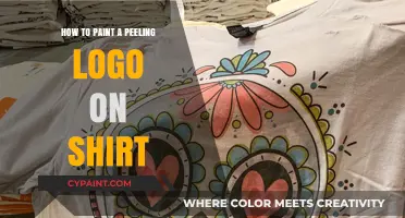 DIY Distressed Logo: Painting a Peeling Design on Your Shirt