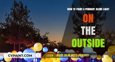 Transform Your Outdoor Space: Painting a Pendant Globe Light