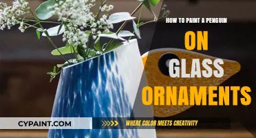 Create Adorable Penguin Glass Ornaments: Easy Painting Tutorial for Beginners