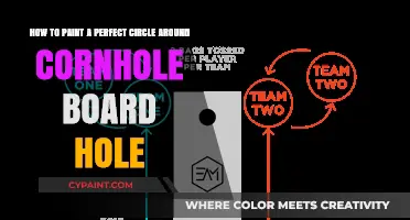 Mastering the Art of Cornhole: Painting the Perfect Circle