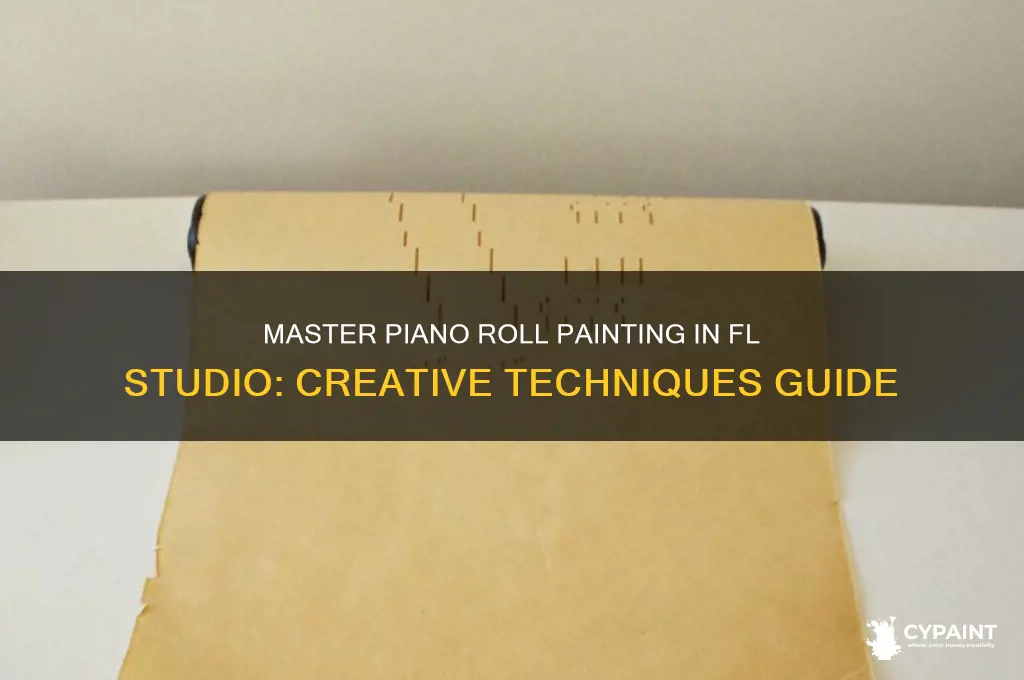 how to paint a piano fruity loops
