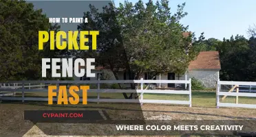 Quickly Paint Your Picket Fence: Efficient Tips for a Speedy Finish