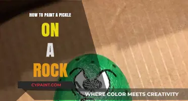 Creative Rock Art: Step-by-Step Guide to Painting a Pickle