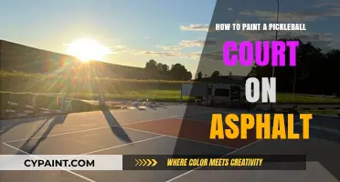 DIY Guide: Painting a Durable Pickleball Court on Asphalt Surfaces