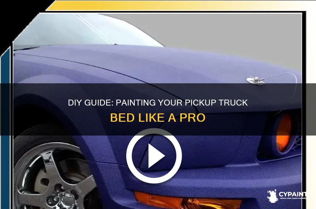 how to paint a pickup truck bed