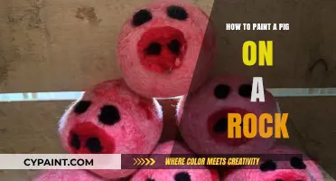 Creative Rock Painting: Step-by-Step Guide to Painting a Pig