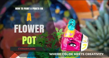 Creating Colorful Flower Pot Piñatas