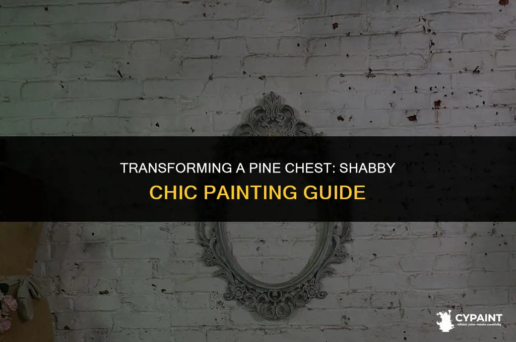 how to paint a pine chest of drawers shabby chic