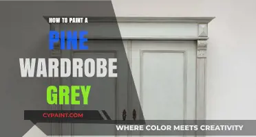 Transform Your Pine Wardrobe: Easy Steps to Paint It Grey