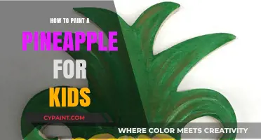 Easy Pineapple Painting: Fun and Simple Steps for Kids