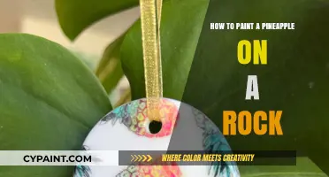 Creative Rock Art: Step-by-Step Guide to Painting a Pineapple
