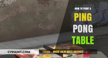 DIY Guide: Painting Your Ping Pong Table for a Fresh Look