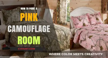 Create a Unique Pink Camouflage Room: Step-by-Step Painting Guide