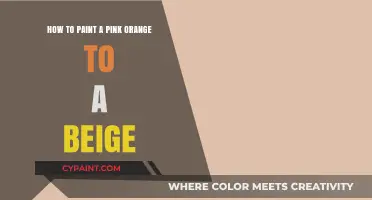 Transforming Pink-Orange to Beige: A Guide to Repainting