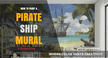 Create a Swashbuckling Pirate Ship Mural: Step-by-Step Painting Guide