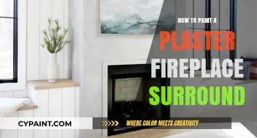 Transform Your Plaster Fireplace Surround: A Step-by-Step Painting Guide