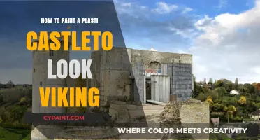 Viking-Inspired Plastic Castle Painting: A Step-by-Step Creative Guide