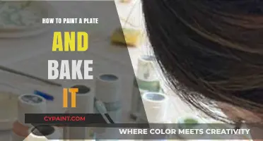 DIY Painted Plate: Easy Steps to Design, Paint, and Bake Your Own
