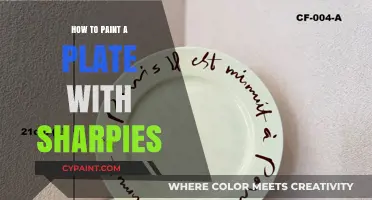 Creative Plate Painting: Easy Sharpie Art Techniques for Beginners