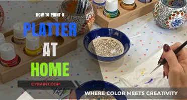 Creative DIY: Easy Steps to Paint Your Own Platter at Home