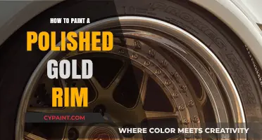 Mastering the Art of Painting a Polished Gold Rim