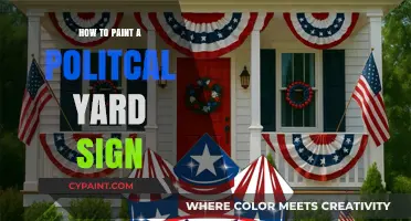 DIY Political Yard Sign Painting: Tips for Bold, Eye-Catching Designs