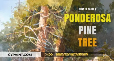 Mastering the Art of Painting a Ponderosa Pine Tree
