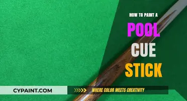 Master the Art: Painting Your Pool Cue Stick Step-by-Step