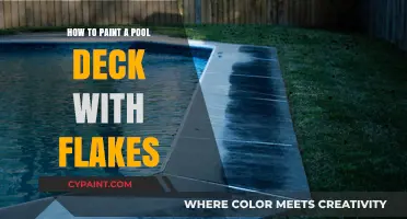 Enhance Your Pool Deck: A Guide to Flake Painting Techniques