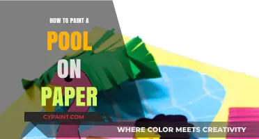 Creative Steps to Paint a Vibrant Pool on Paper Easily